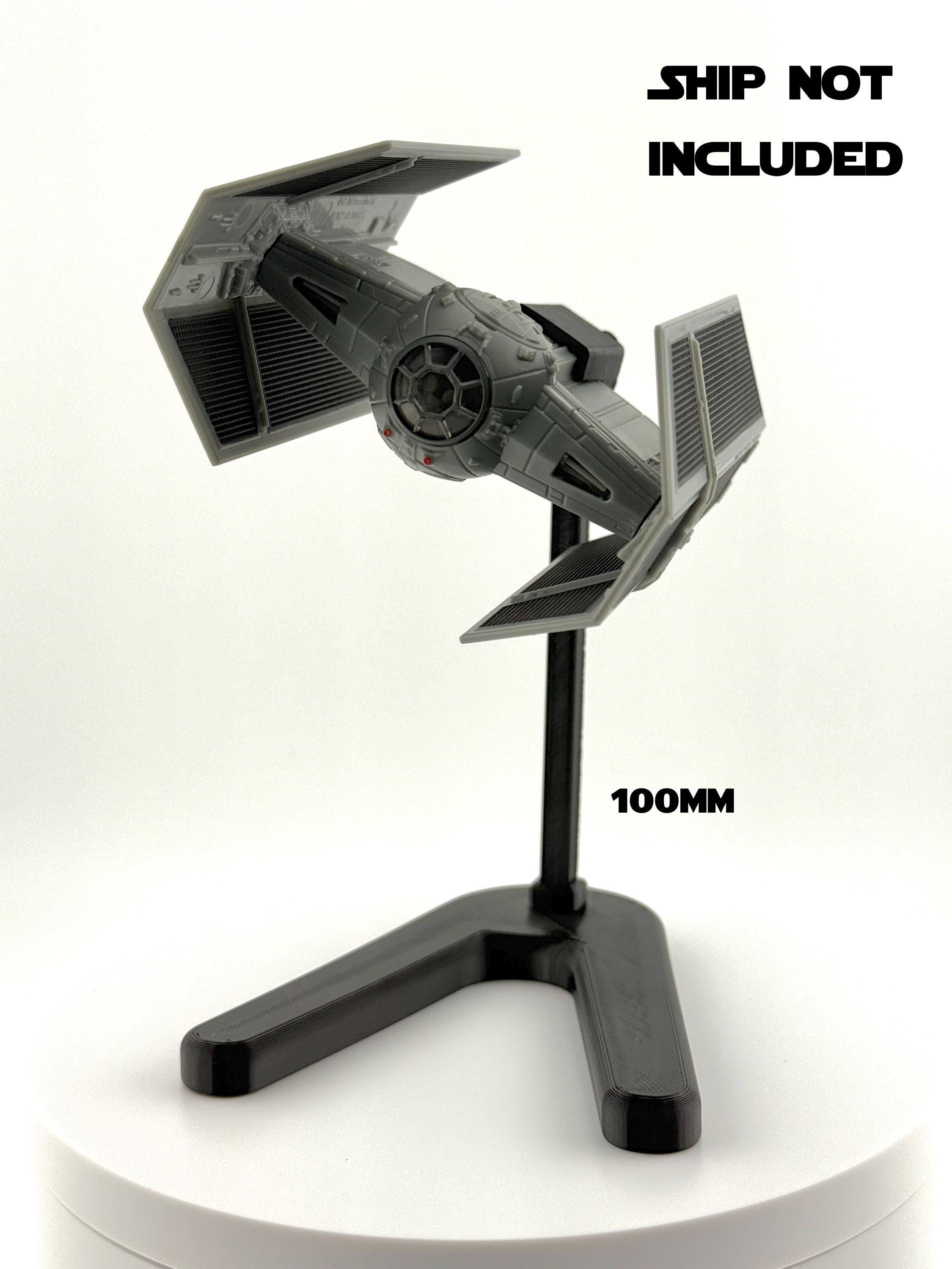 Vader's TIE Advanced Flight Stand STL File | Modular Display Stand