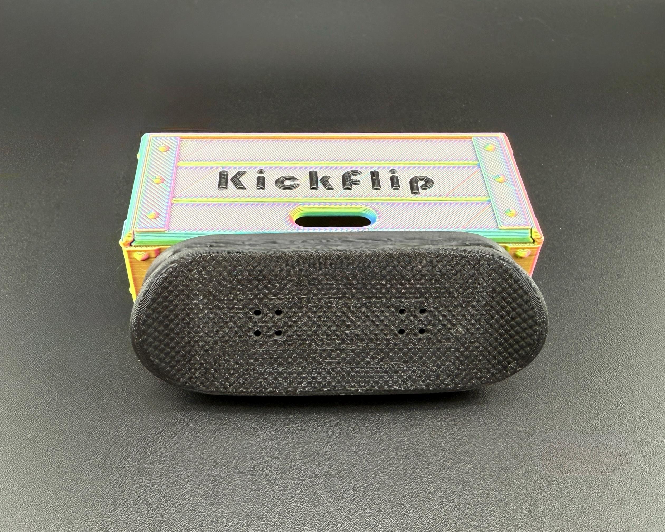 Kickflip マグネット式スケートボードフィジェット | 3Dプリントフィ