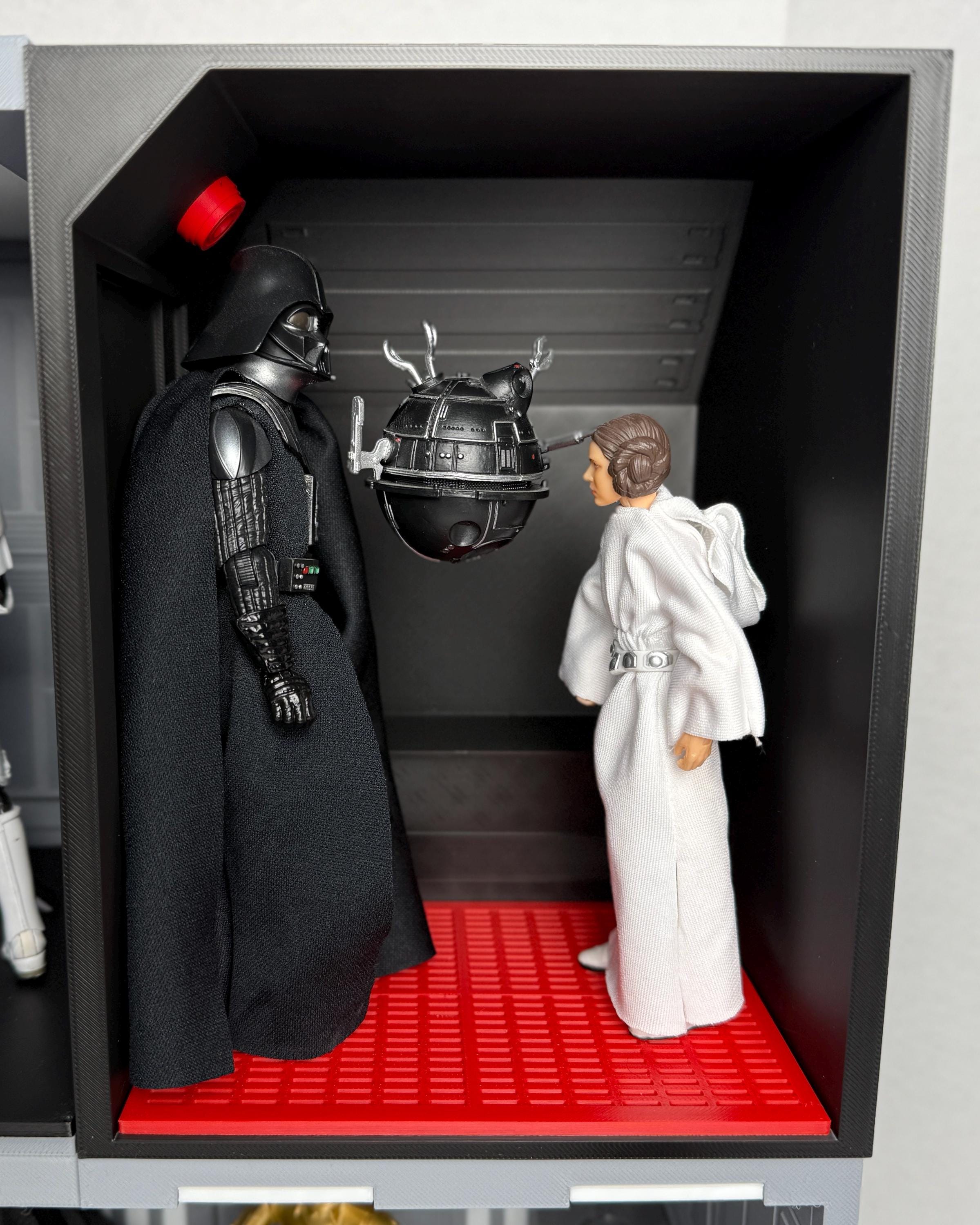 置き物 スターウォーズ 匿名配送 新品 ブラックシリーズ用デススターステーションスタッカー スターウォーズ その他