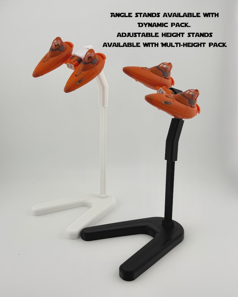 Flight Display Stand Cloud Car Flight Stand STL File for Micro Galaxy Squadron | Cosmic Swap ...