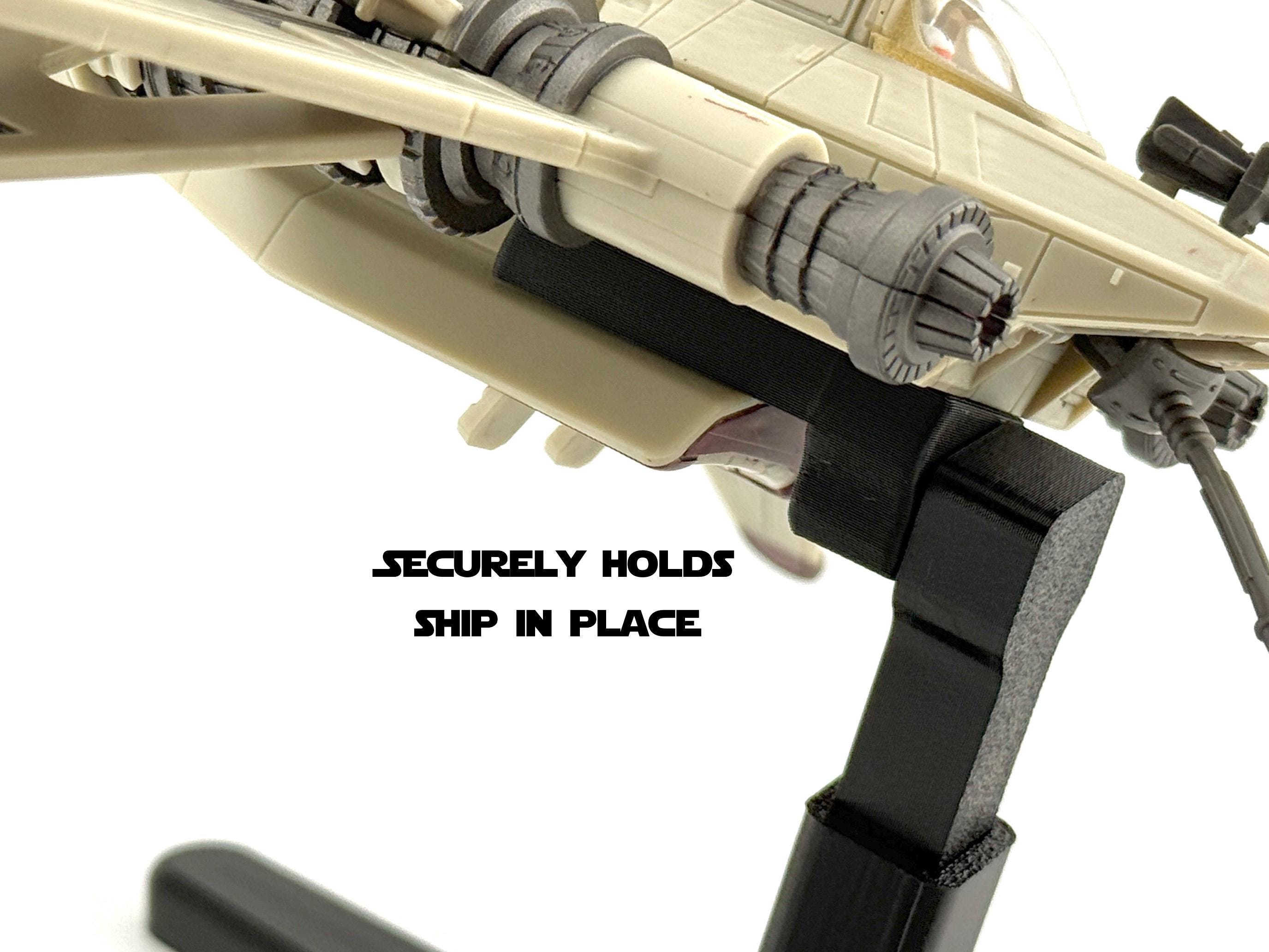 ARC-170 Flight Stand STL File | Modular Display Stand for Micro