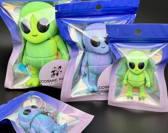関節式エイリアンフィジェットトイ：3Dプリントのストレス解消