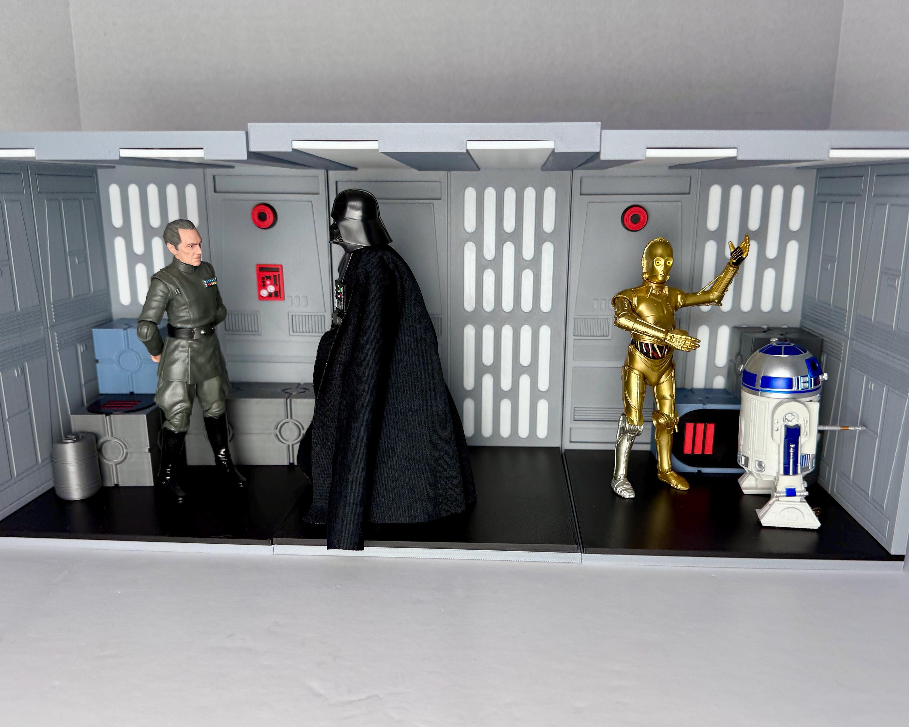 スターウォーズ ブラックシリーズ用デススターステーションスタッカー