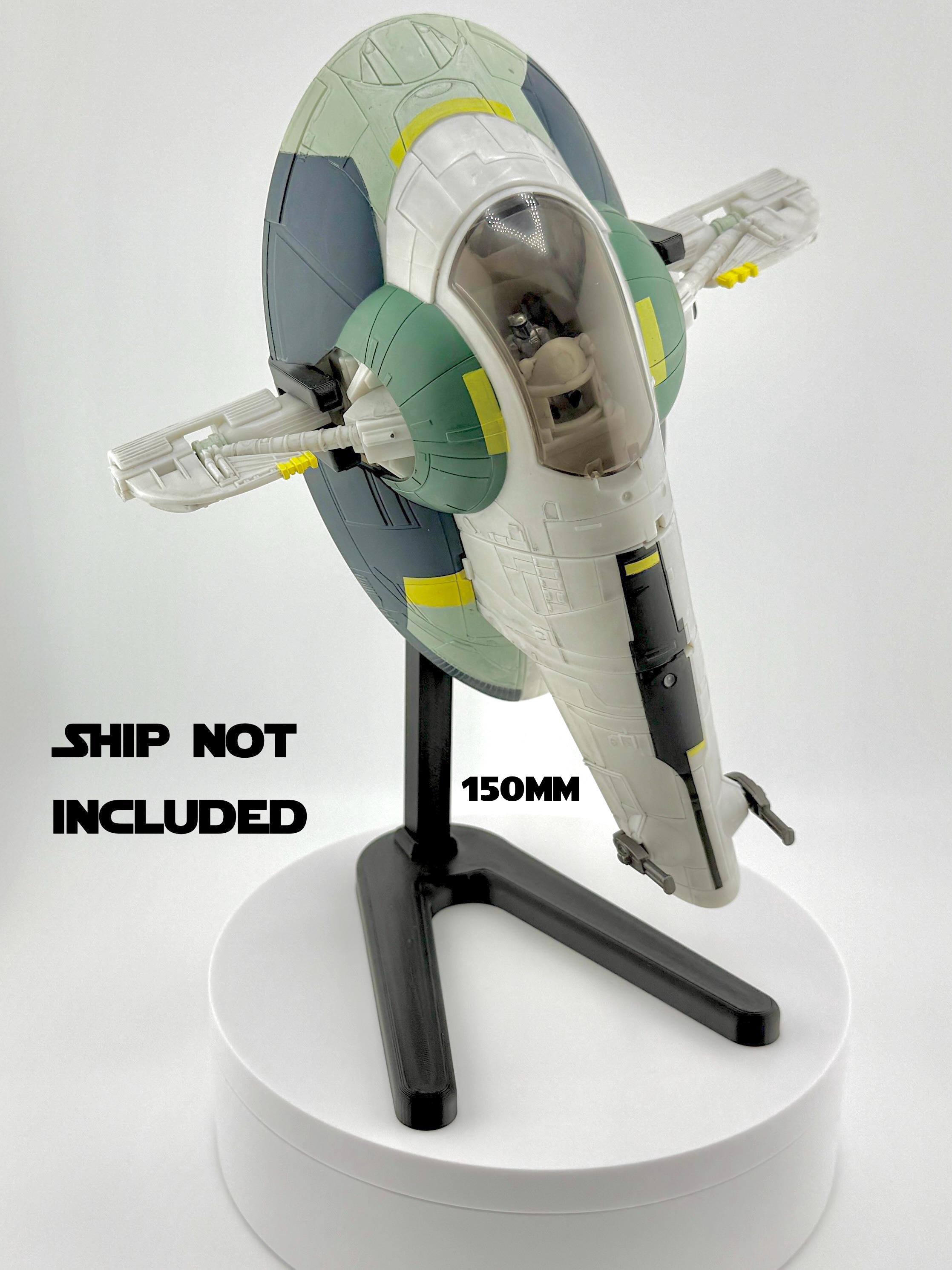 Boba Fett's Starship (slave 1) Flight Stand STL File | Modular