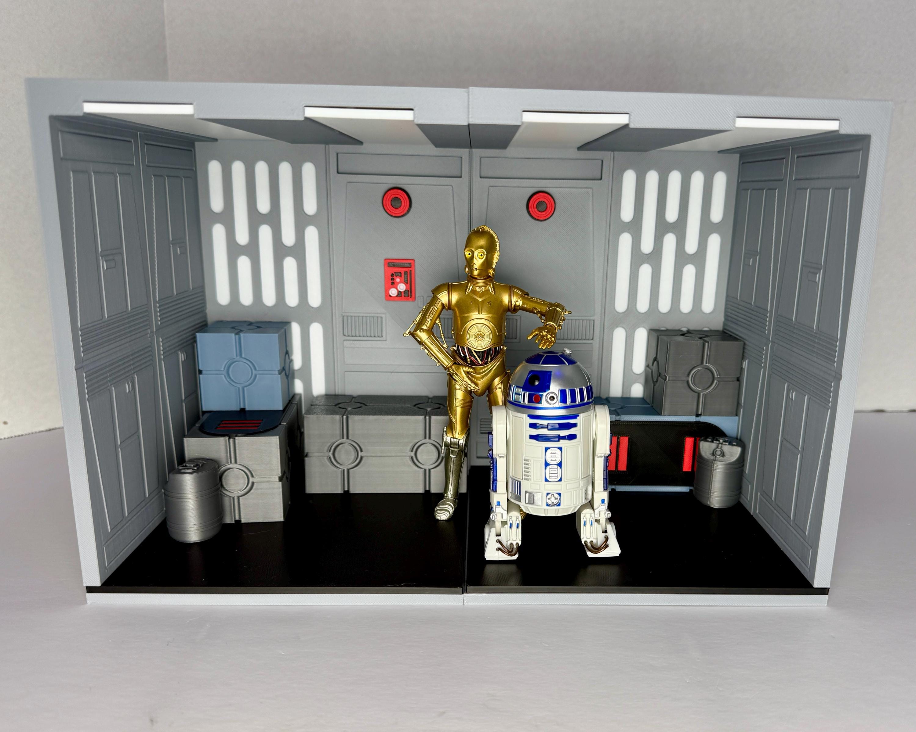 スターウォーズ ブラックシリーズ用デススターステーションスタッカー