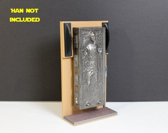 Han Solo Carbonite Diorama Display from Jabba's Palace for Star Wars The Black Series 6 Inch Scale Figure 3D Printed *Han Not Included*