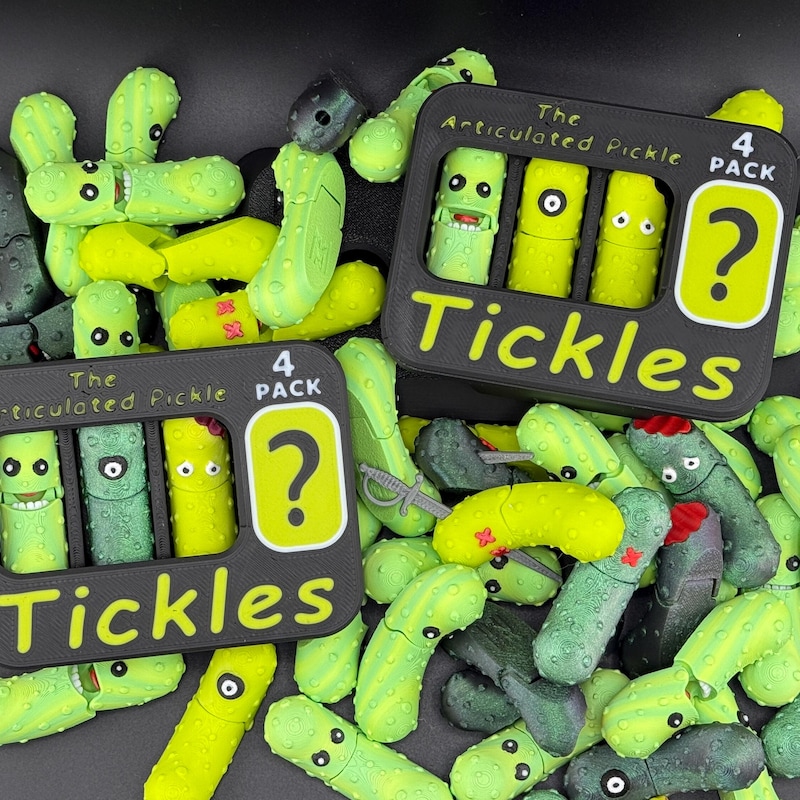 Tickle Pickle Stl Etsy
