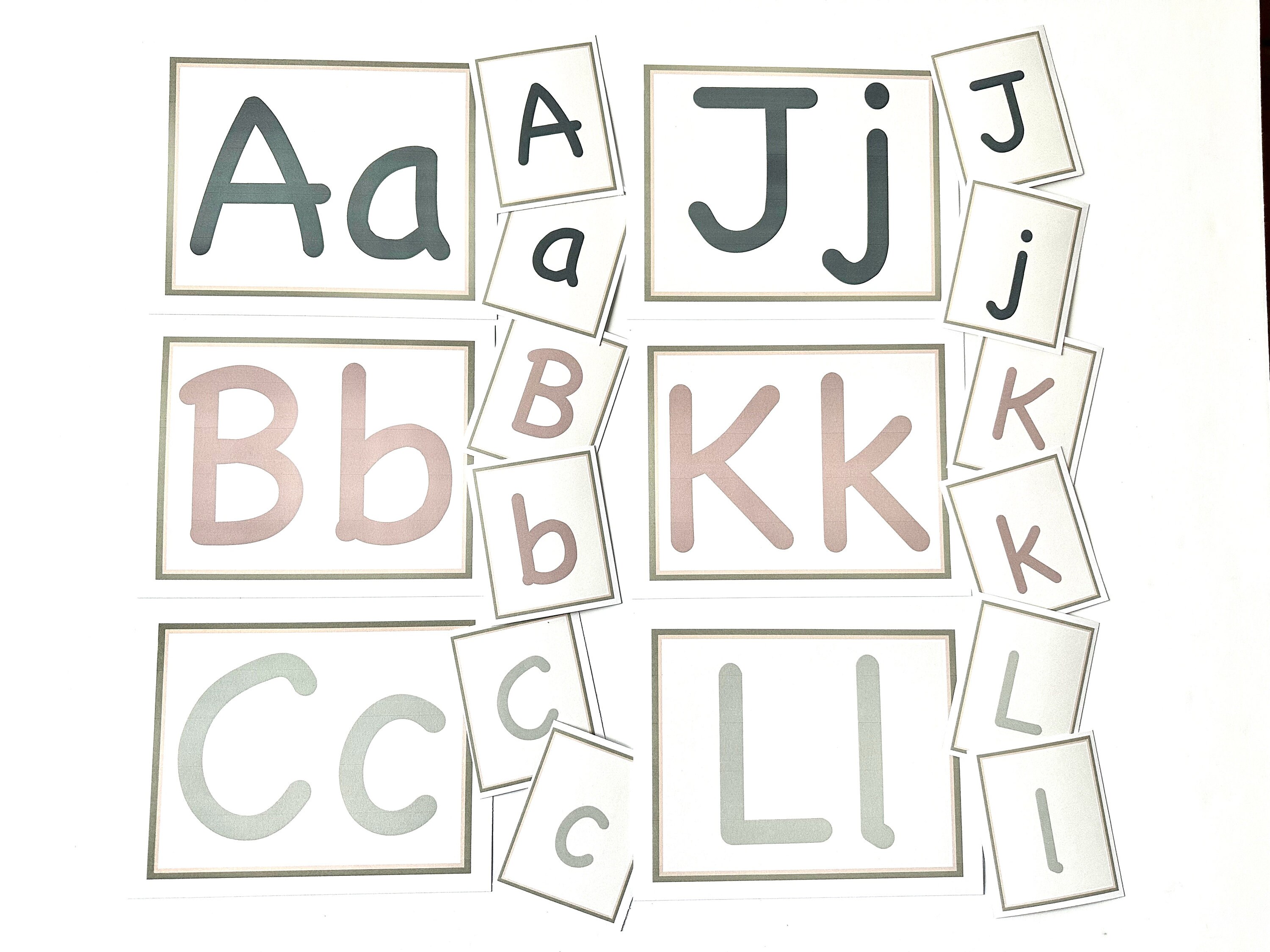 Letter Flashcards Uppercase Letter - Il Fullxfull.5709348896 Lvlr 