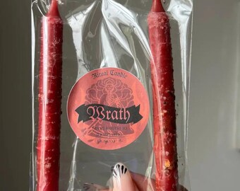 Wrath Ritual Candles