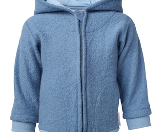 Wool Walk Jacket: Warm OEKO-TEX Woolen Coat for Kids