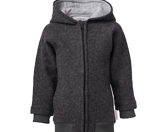 Wool Walk Jacket: Warm OEKO-TEX Woolen Coat for Kids
