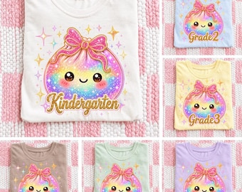Preppy Teacher dumpling Back To School PNG Bundle Teacher Appreciation Doodles Grade Level Digital Download Sublimation Shirt Sticker PNG
