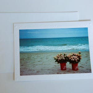 Cartão de filme brilhante de 35 mm | Flores | Cartões comemorativos em branco feitos à mão | Arte de Jessica Pomerantz | Perfeito para qualquer ocasião!