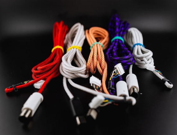 50+ Colors! Detachable Paracord Service for Phob/OEM/Goomwave Gamecube Controller