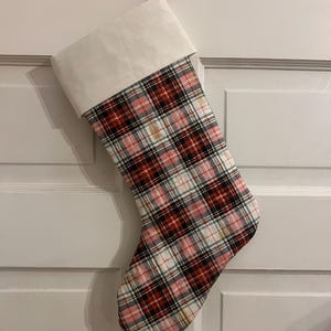 Meia de Natal acolchoada