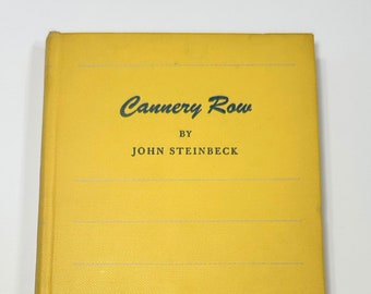 Vintage Copy of Cannery Row By John Steinback (© 1945)