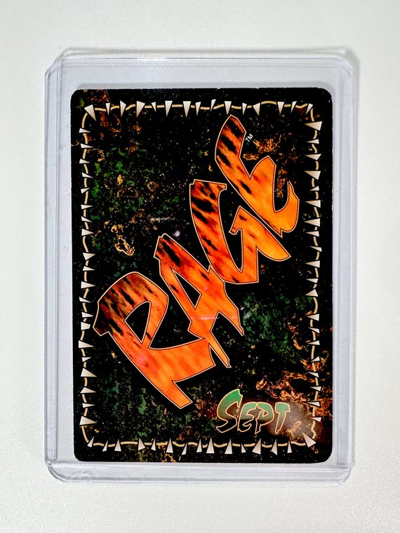 ケルヌンノス　リアルプロモーションカード　RAGE プレーオフ Rage Card, Mockmaw - Foil (CCG) - Etsy