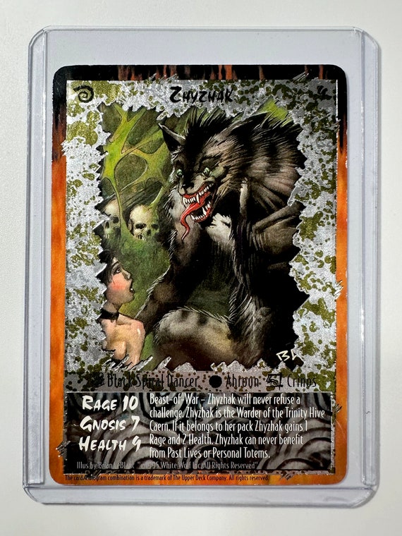 Rage Card, Zhyzmak - 2-sided Foil (CCG) - Etsy