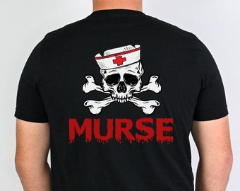 Camiseta de enfermería para hombre: regalo único para estudiantes de enfermería y enfermeros.