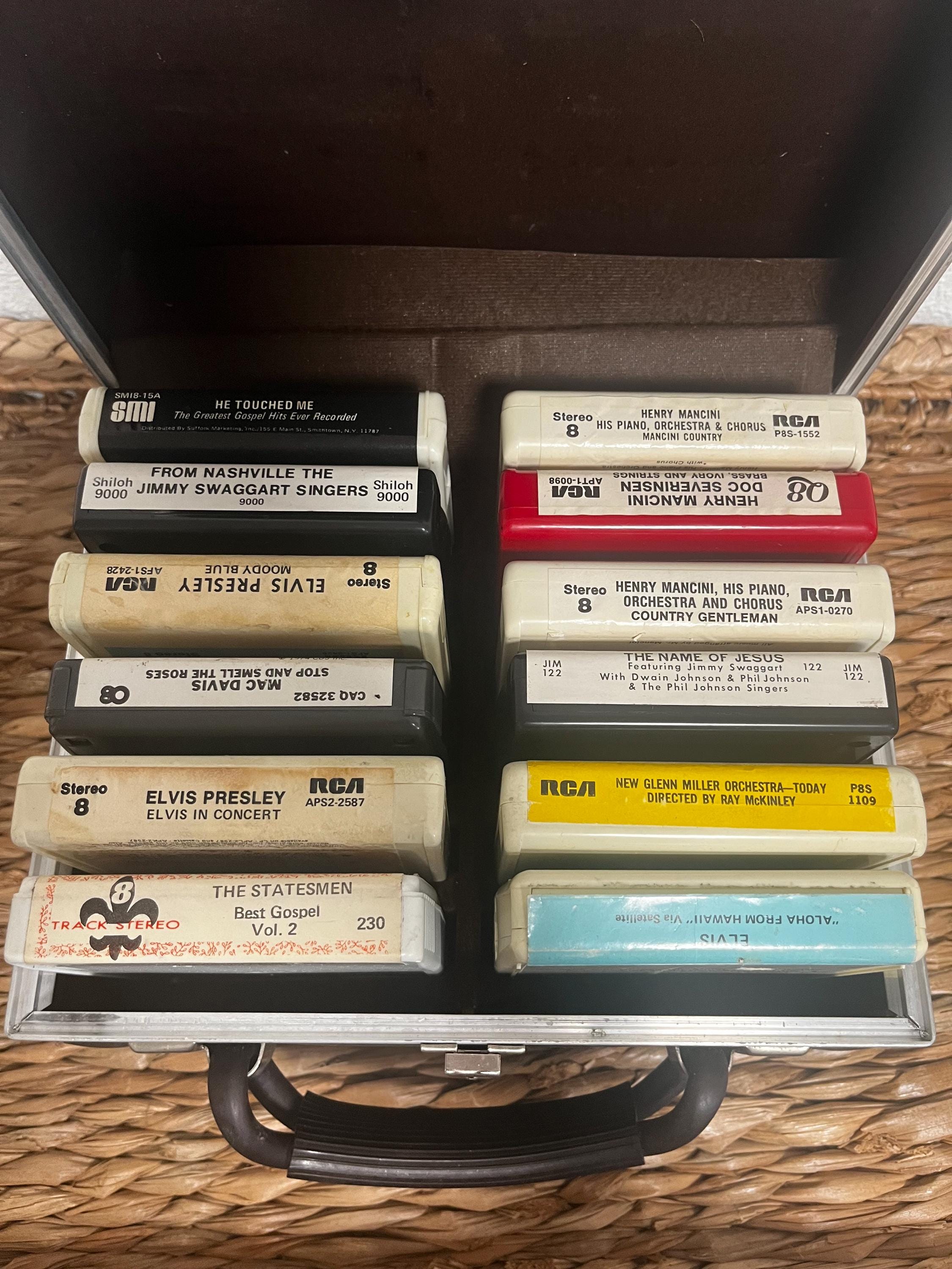 8 Track Cassette Lot of 12 With Case - Etsy
