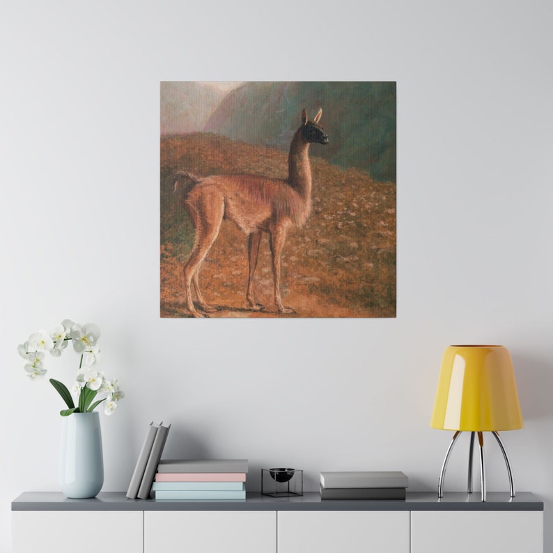 Jacques Laurent Agasse, Guanaco image 10