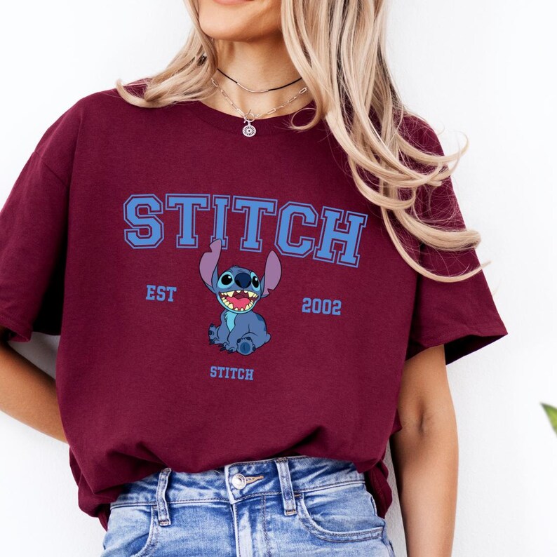 Disney Stitch Est. 2002 Sweatshirt, Stitch Sweatshirt, Stitch Balloons Sweatshirt, Stitch Snacks Sweatshirt, Disney Sweatshirt, Stitch Lover
