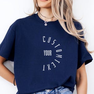 Stay Positive Custom Gildan Sweatshirt Positive Motivational Quote Design Inspirational Personalize Crewneck Stylish Sweatshirt for Women