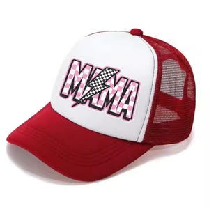 Custom Mom Hat Personalized MAMA Trucker Hat for Mother&#39;s Day New Moms Gift for Moms-to-Be Trendy Mama Accessories & Fun Gift for Mothers