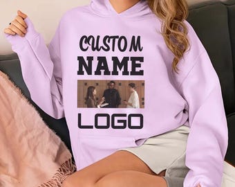 Personalized Logo Sports Hoodie Custom Name And Text Team Sweatshirt