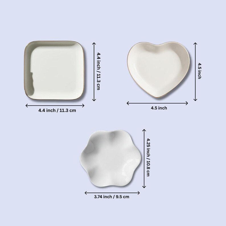 Personalized photo jewelry tray with best friends image and custom text, decorative and functional dish for jewelry storage, perfect sentimental gift for her.