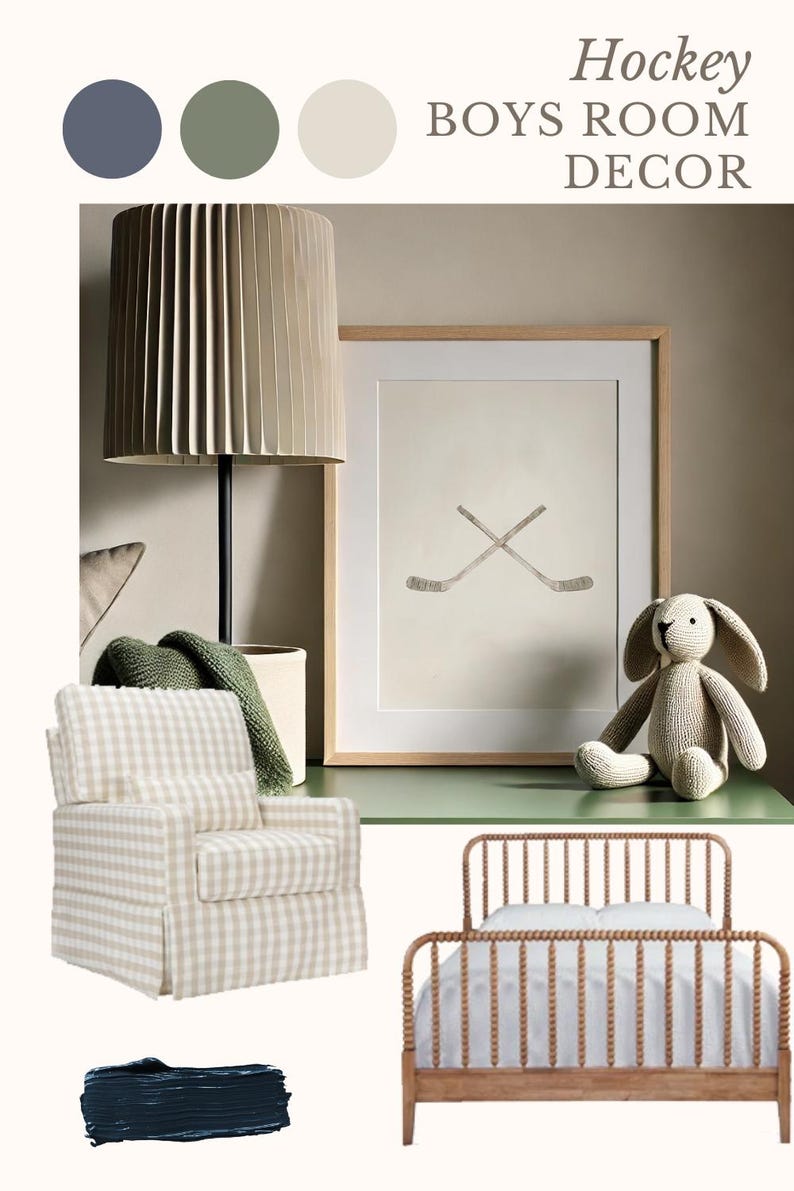 Delightful playroom decor making a great gift for sports lovers