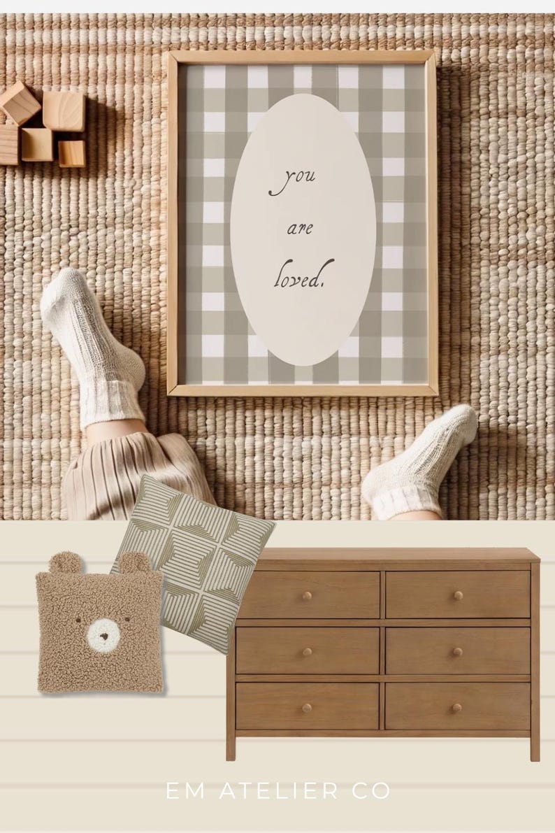 Delightful printable wall art perfect for new parents and young children