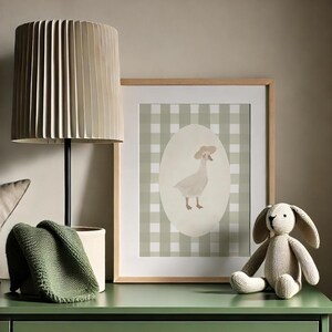 Whimsical children's wall art inspiring love of farm animals