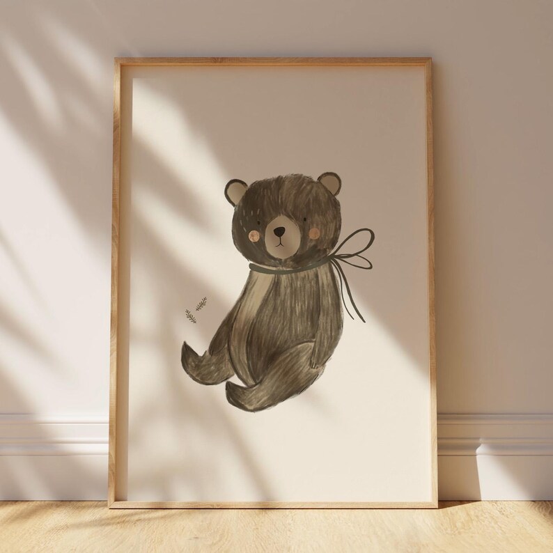 Engaging art set perfect for enhancing baby boy nursery aesthetics