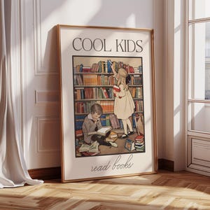 Educational Gallery Wall Set of 25 Prints Muted Tones Classroom Poster Vintage Homeschool Wall Art Toddler Learning Print ABC Playroom Decor image 5