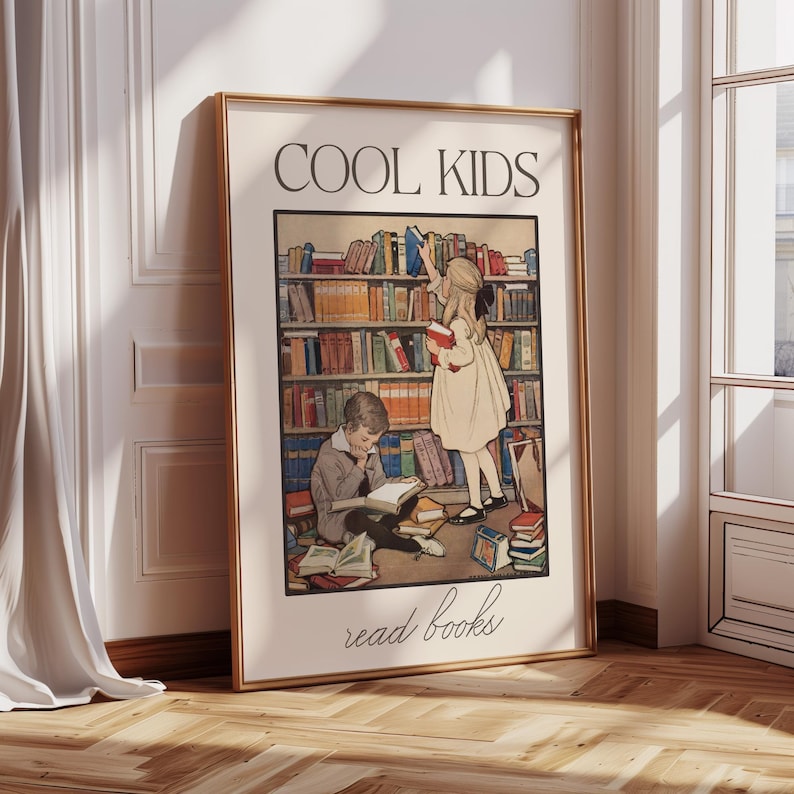 Educational Gallery Wall Set of 25 Prints Muted Tones Classroom Poster Vintage Homeschool Wall Art Toddler Learning Print ABC Playroom Decor image 5