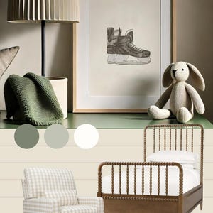 Playful nursery art inspiring movement and energy in children