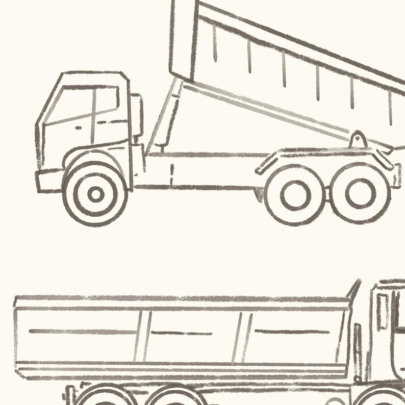 Blaues Fahrzeug Kunstdruck Auto Vintage Transport druckbares Set Auto Poster Blau Baby Junge Kinderzimmer Transport Galerie Wandkunst Reise Jungenkunst Bild 12