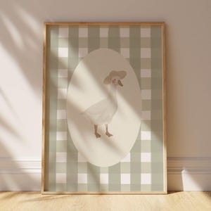 Vintage farm animal printable art in pastel for kids’ spaces