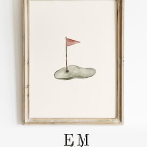 Baby Boy Nursery Golf Print Boy Room Art Golf Print Boy Nursery Art Golf Baby Nursery Print Baby Golf Vintage Poster Sport Playroom Golf Art