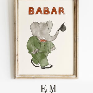 ババールのポスター - Etsy 日本