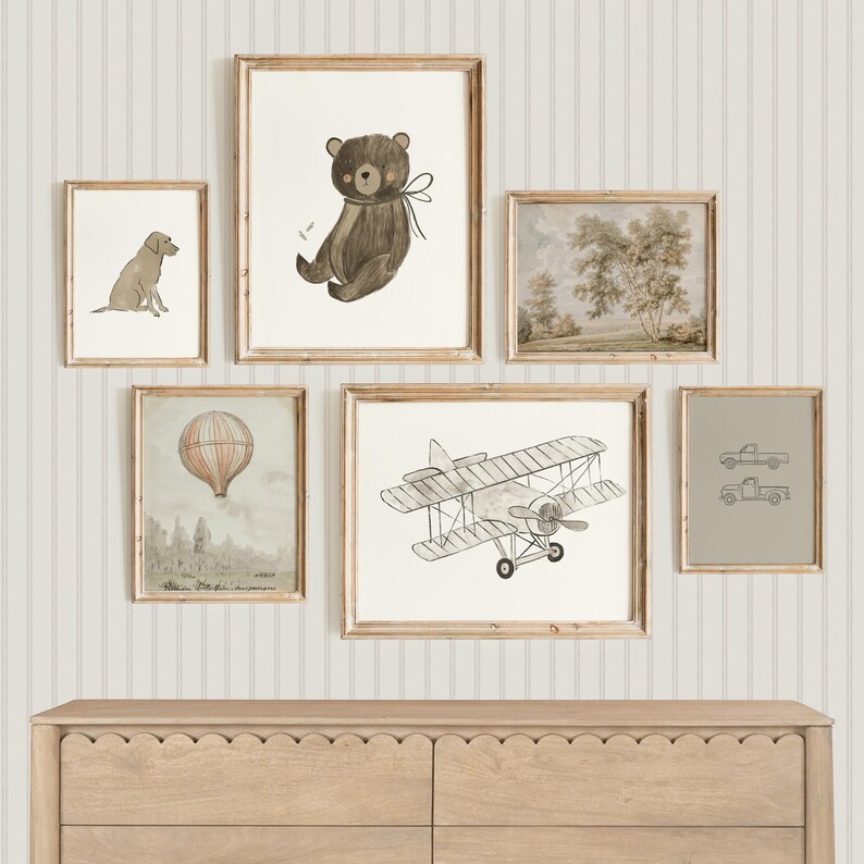 Vintage boys room decor ideal for inspiring creativity and adventure