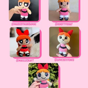 The Power Girls Crochet Pattern - Etsy