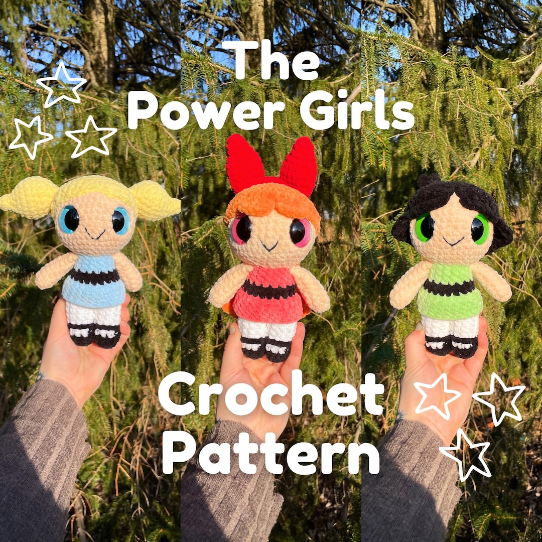 The Power Girls Crochet Pattern - Etsy
