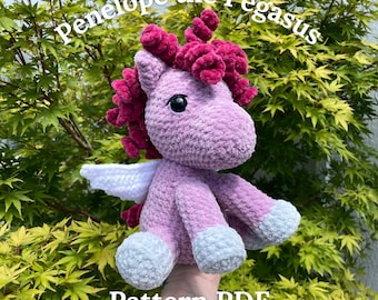 ペネロペ・ペガサスのかぎ針編みパターン