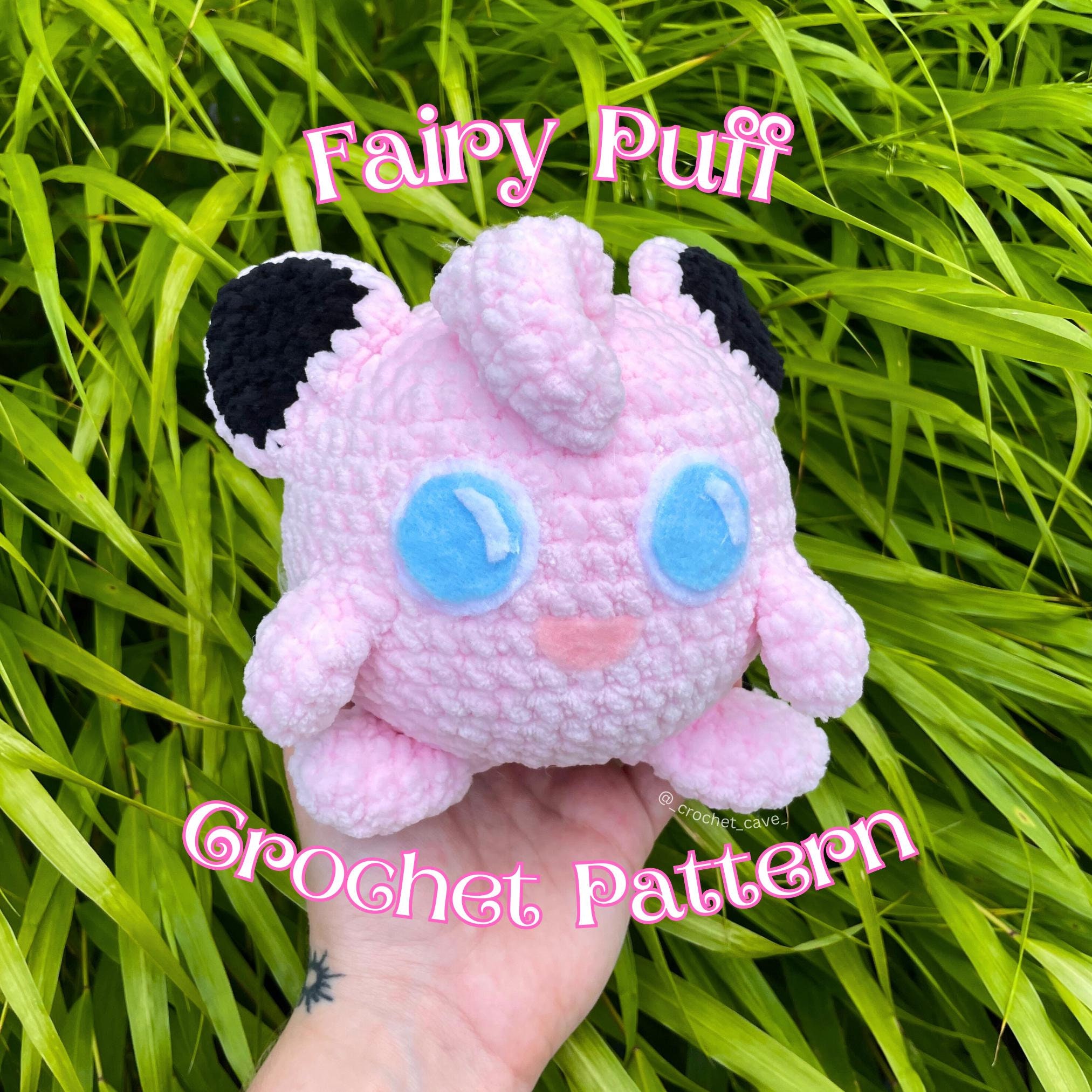 Peluche Mélofée (Clefairy) Faite Main Au Crochet - Pokémon - France