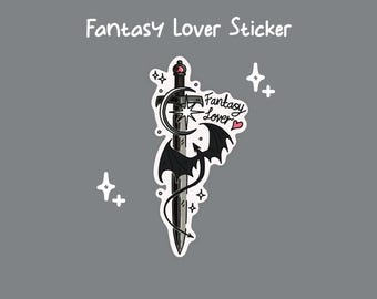 Klistermärke för fantasyälskare
