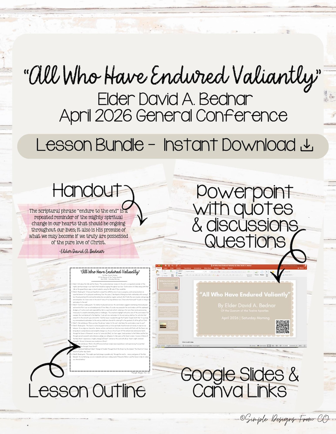 Valiantly Example All Who Have Endured Valiantly by Elder David A. Bednar April 2026 ...