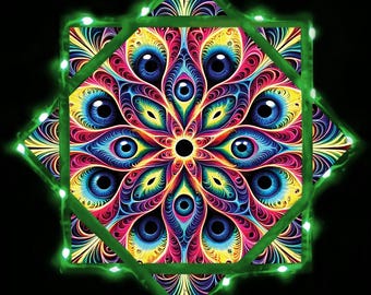 Led Flow Star LED Flowstar Toy Dapo Star | Handmade Glowing Light-up Star | Unique ...