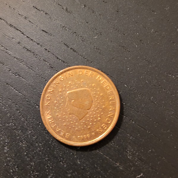 5 Cent Euro Münze 1999 Holland Königin Beatrix